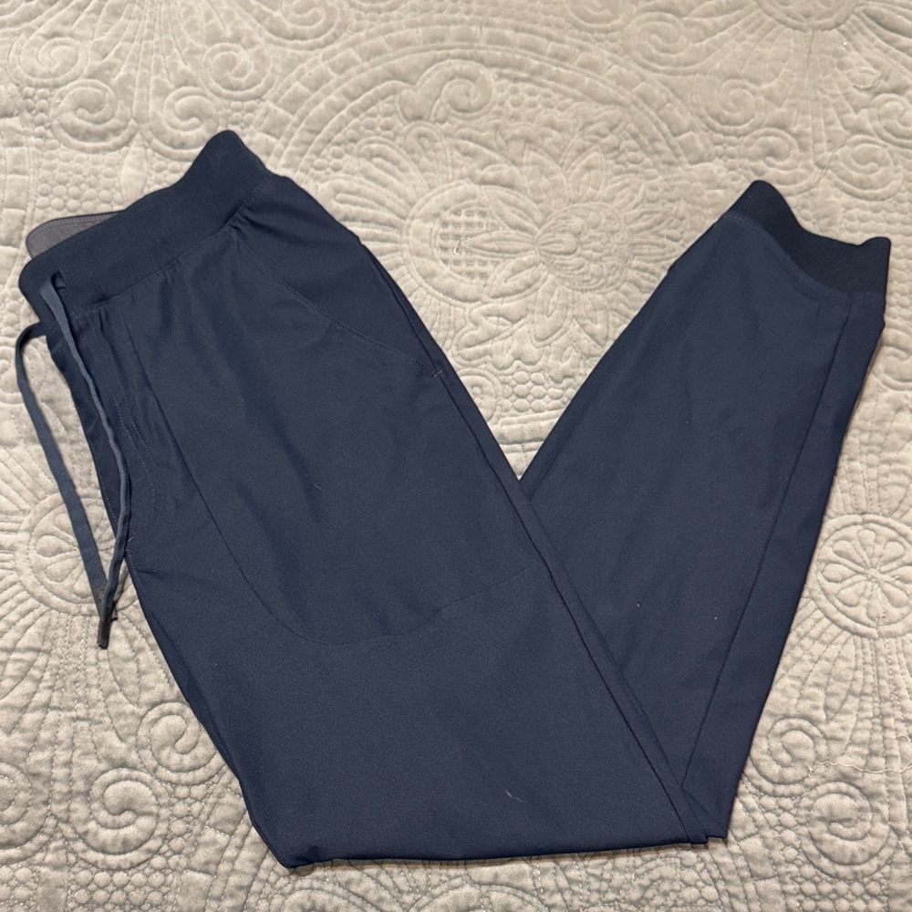 Men's Navy Joggers - Picture 2 of 9